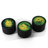 Holo Stash Jar 3-Pack: Tuff Menace, Benny Barrel and Peace Petal holographic stash jars