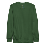 PHUCK WIP premium crewneck in Green, back