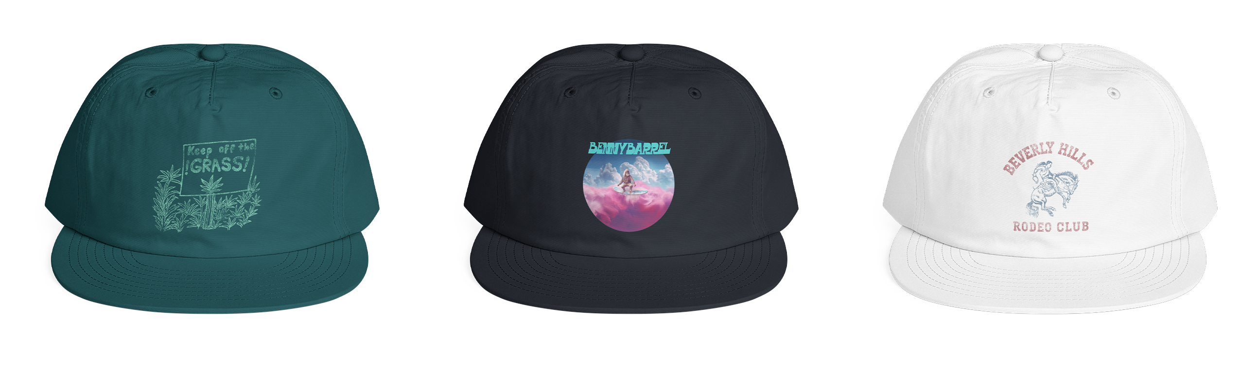 Hat Trick. Buy any 2 snapbacks, get the 3rd 50% off.